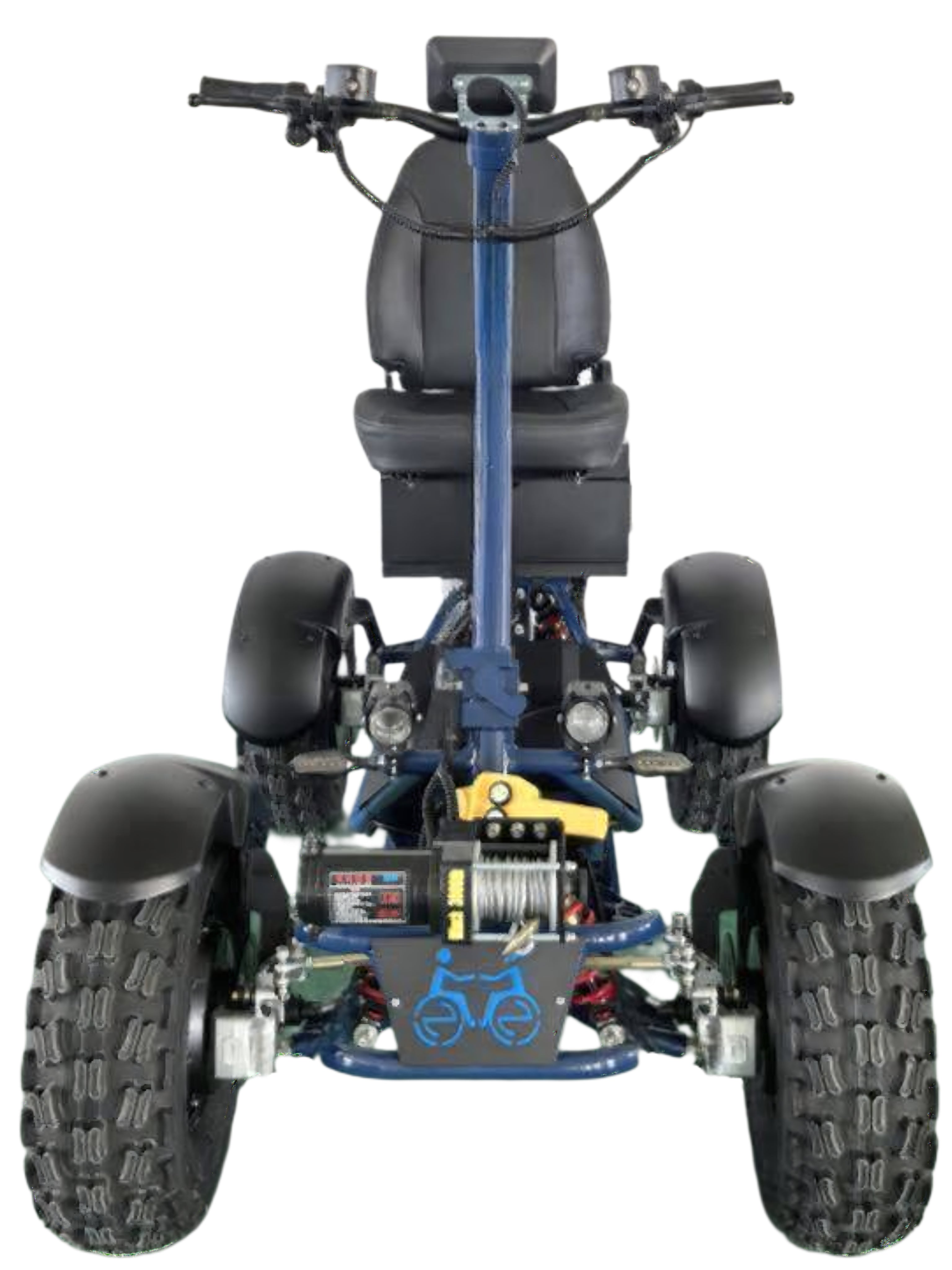 All-Terrain 4WD E-Scooter Foldable ATV 6000W