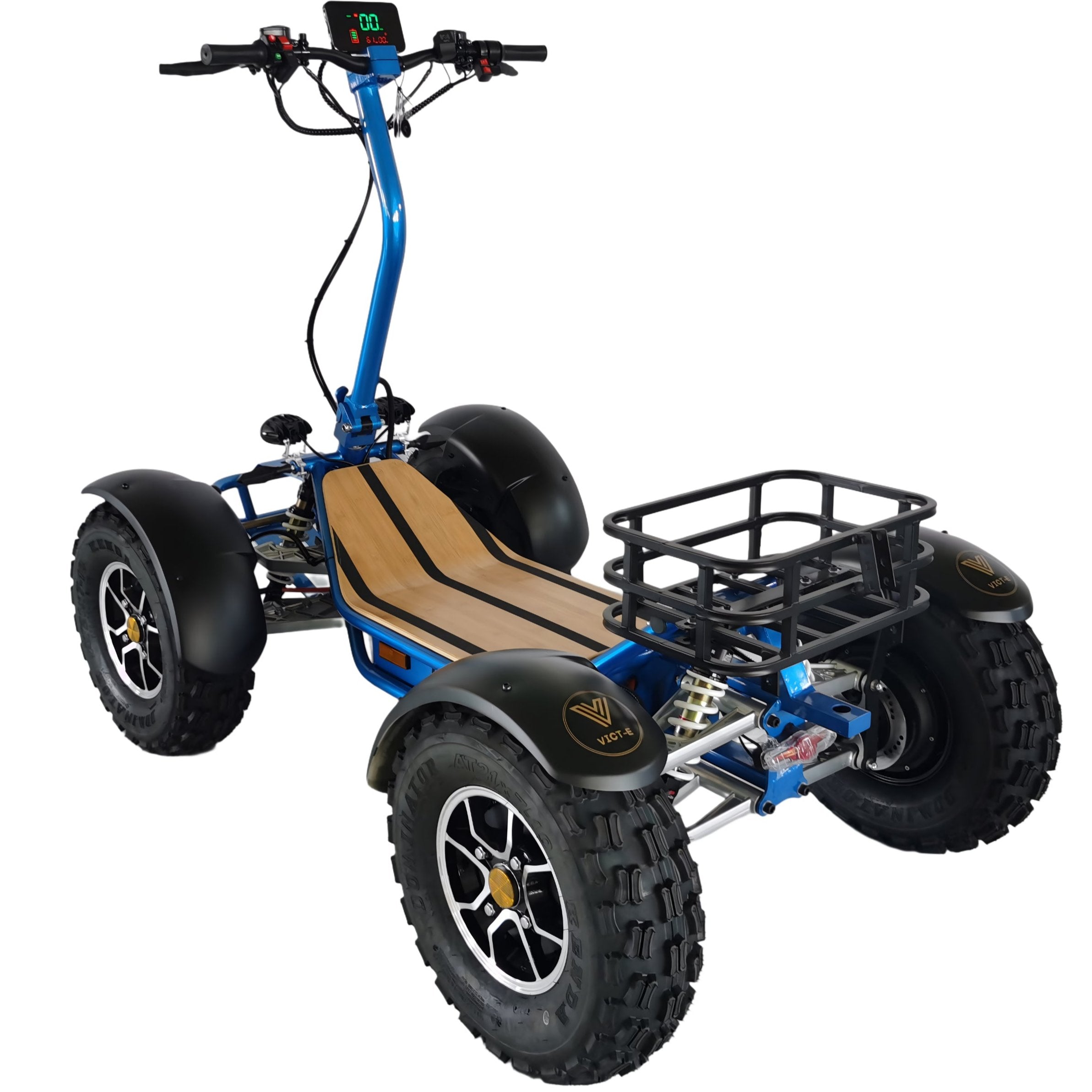 All-Terrain 4WD E-Scooter Foldable ATV 6000W