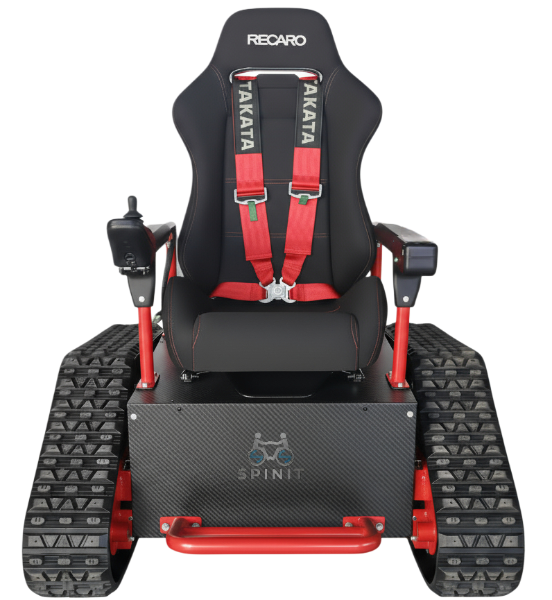RubberRover: All-Terrain Adventure Tank Chair