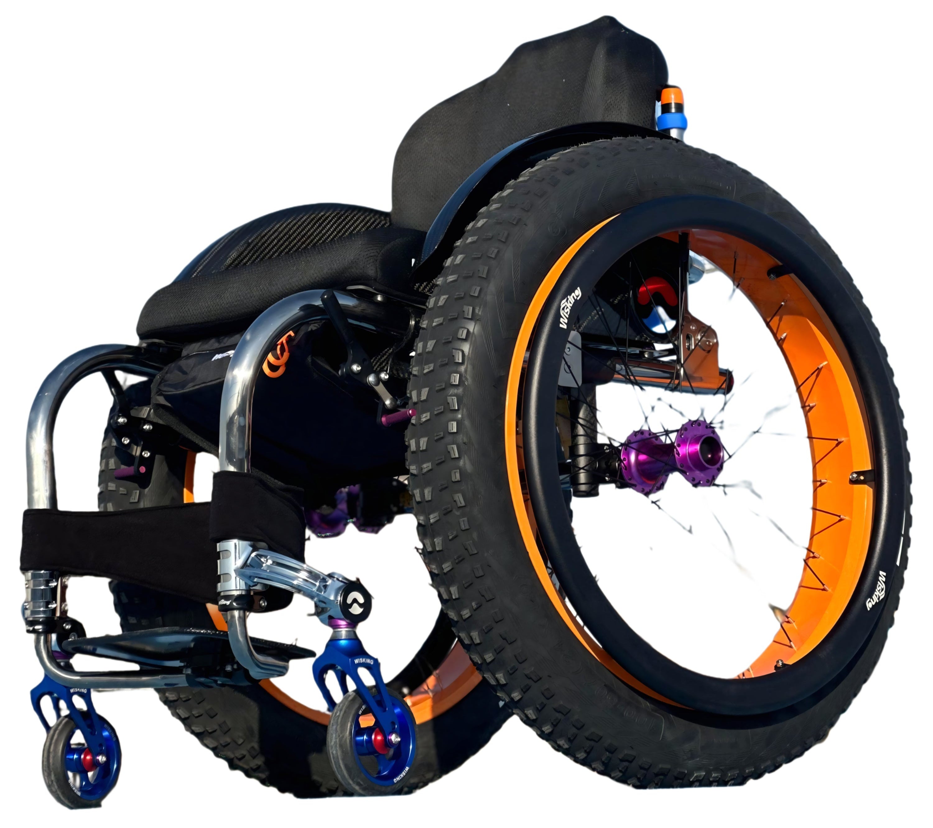 SandRider Pro: Beach & All-Terrain Manual Wheelchair