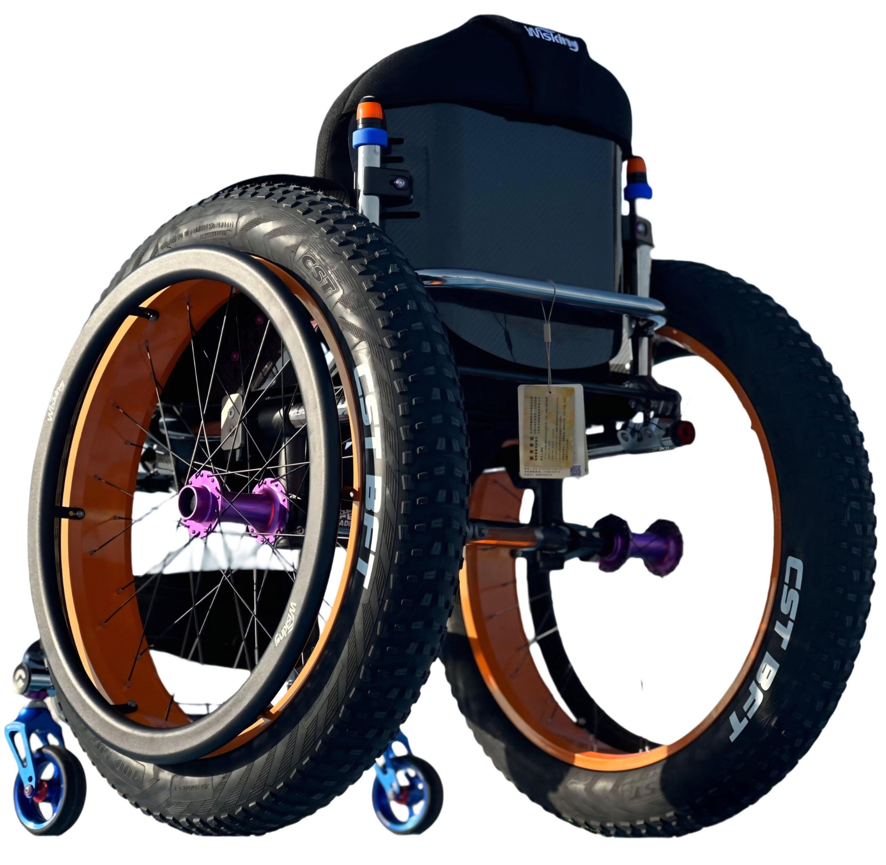 SandRider Pro: Beach & All-Terrain Manual Wheelchair