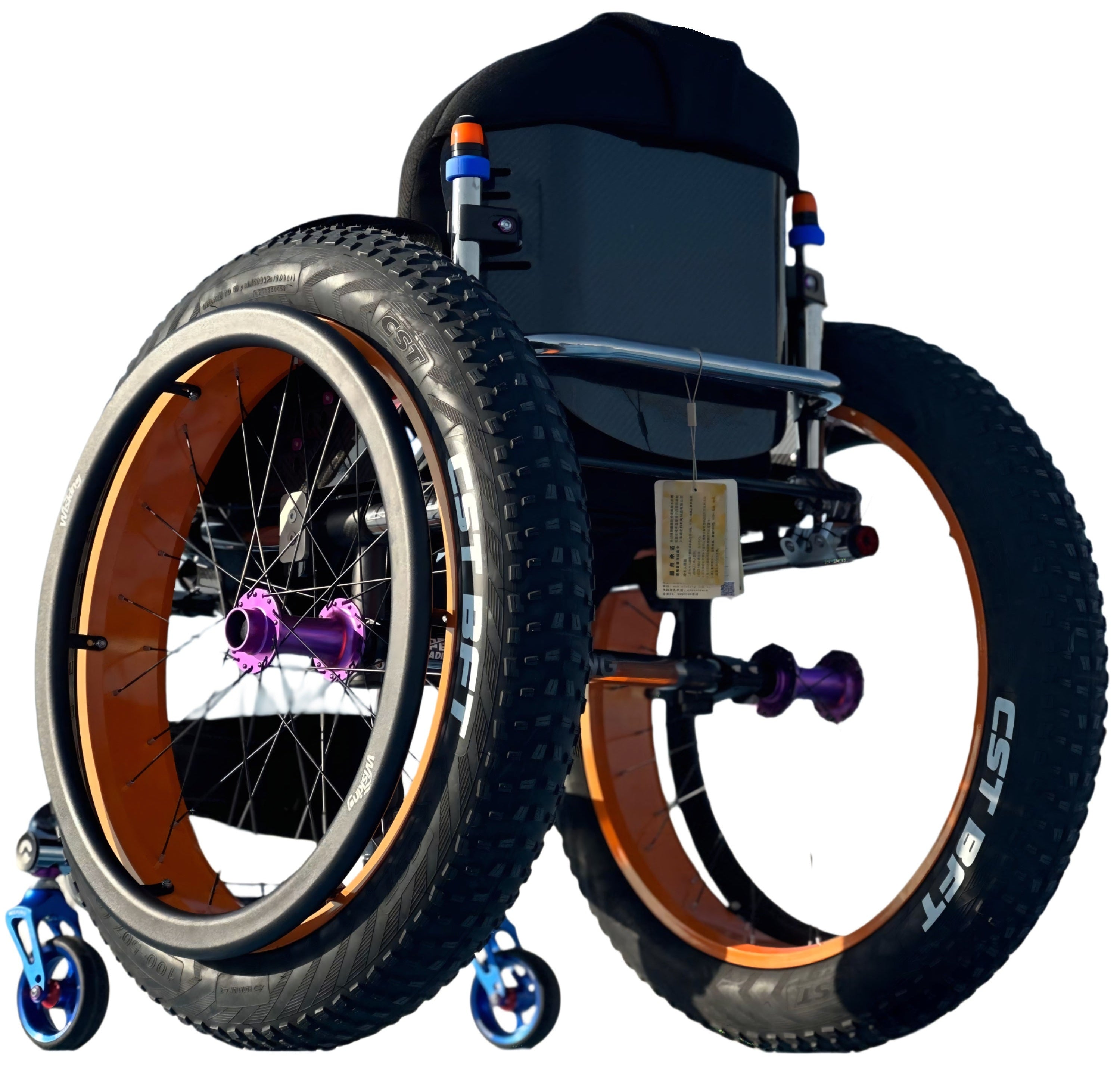 SandRider Pro: Beach & All-Terrain Manual Wheelchair