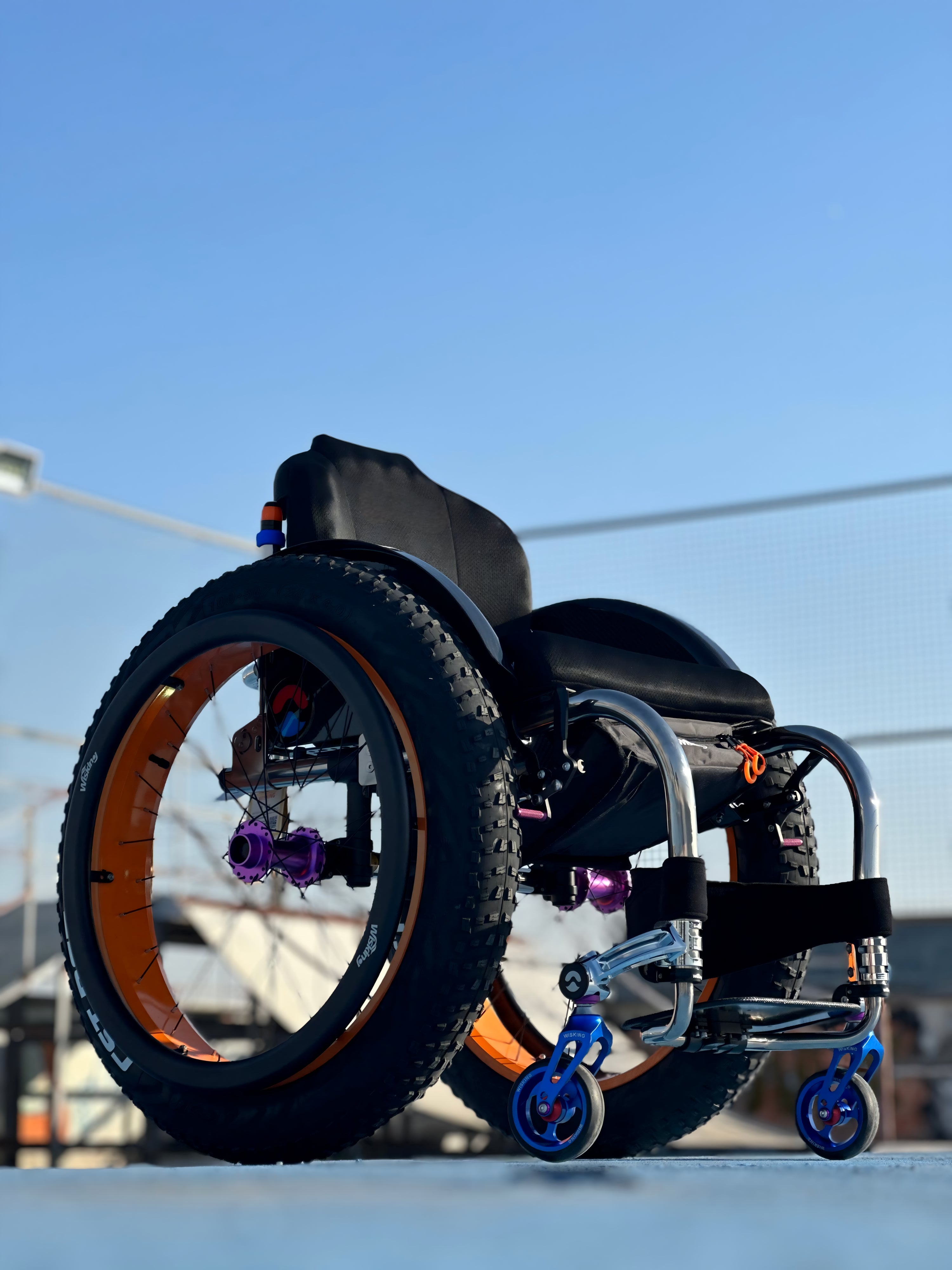 SandRider Pro: Beach & All-Terrain Manual Wheelchair