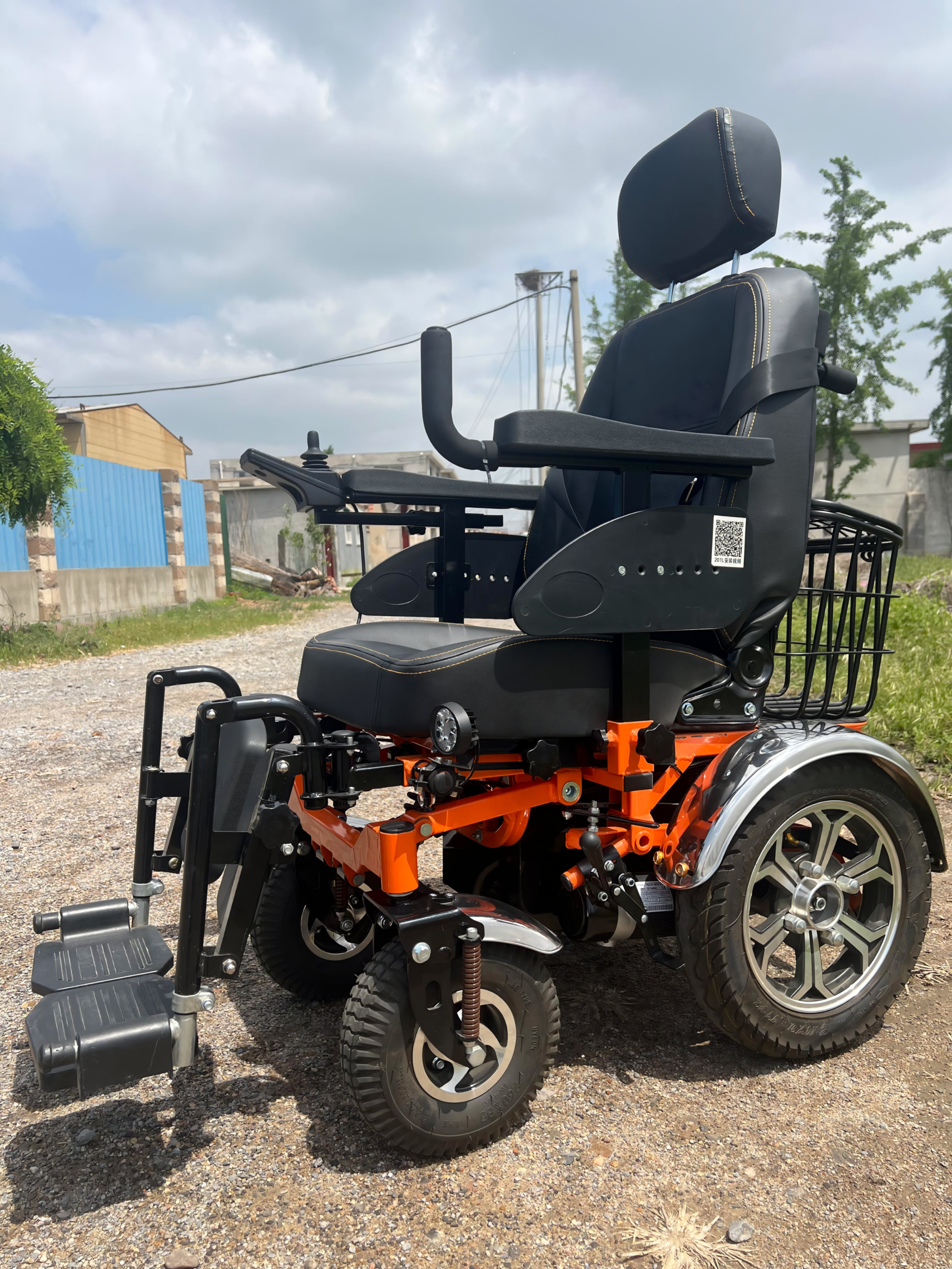 RiseMax - Electric Wheelchair Elevating & High-Speed Mobility