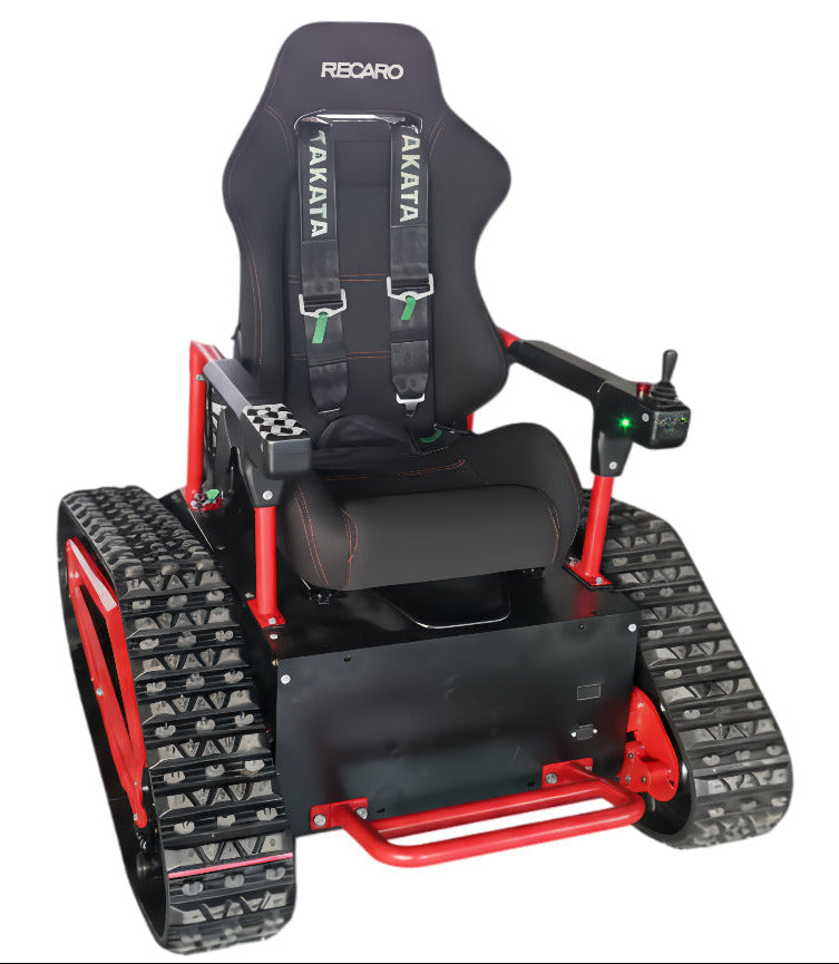 RubberRover: All-Terrain Adventure Tank Chair