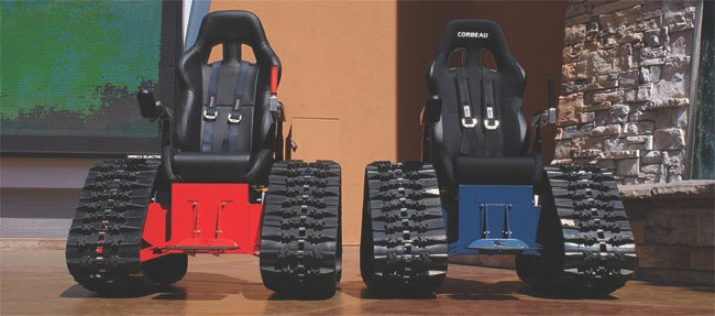 RubberRover: All-Terrain Adventure Tank Chair